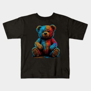 Pop Culture Teddy Bear Kids T-Shirt